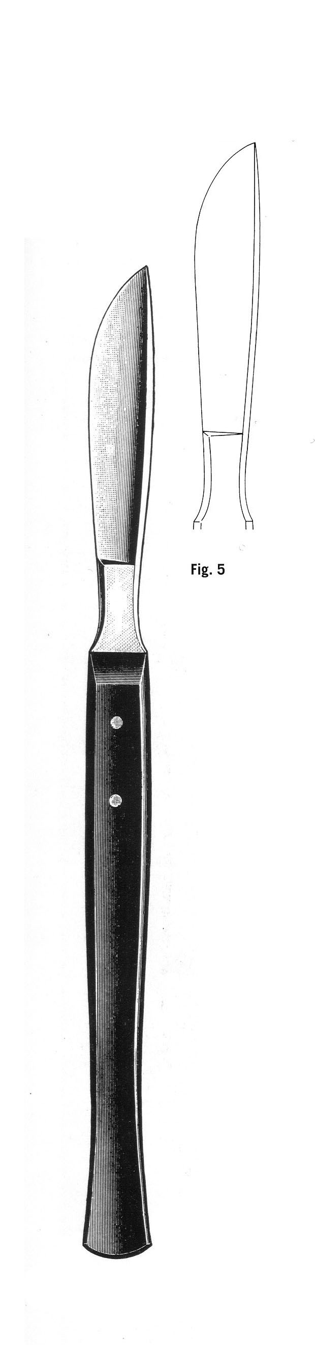 TENETOMİ BIÇAĞI FİBER SAPLI 16,5CM